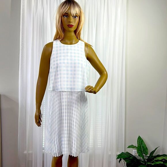 Ann Taylor Gorgeous Pleated Dress NWT SIZE 8 - Picture 1 of 12